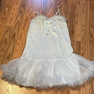 Spirit Halloween white corset style dress,  angel, bride, fairy, XS/S